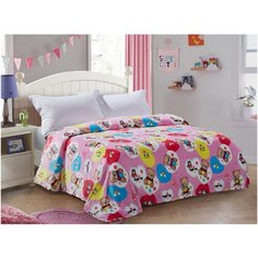 Плед Guten Morgen Плюшевое счастье, 150 х 200 см, розовый