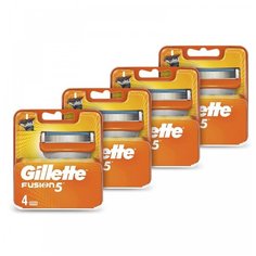 Сменные кассеты Gillette Fusion5, 4 шт., 4 уп.