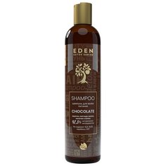 EDEN DETOX Шампунь для волос восстанавливающий с кератином и пептидами шелка Chocolate 350 мл