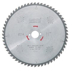 Пильный диск Metabo 628222000 254х30 мм