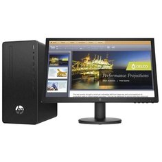 Настольный компьютер HP Bundle Pro 300 G6 MT (294T3EA) Mini-Tower/Intel Core i5-10400/8 ГБ/256 ГБ SSD/Intel UHD Graphics 630/Windows 10 Pro/монитор 20.7 дюйм. черный