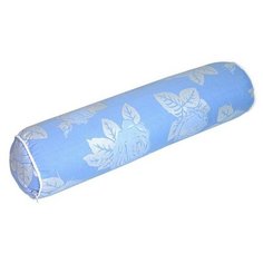 Подушка-валик Smart Textile ортопедическая Валик 10 х 40 см голубой