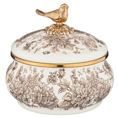 Сахарница Agness Royal Garden 950-093 белый