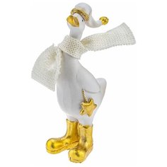 Фигурка Lefard Зимняя утка 233-266 белый