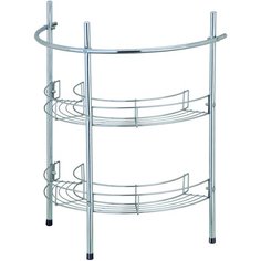 Этажерка-полка для ванной UniStor Stella 2-х ярусная под раковину