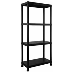 Пластиковый стеллаж-этажерка DEKO DKTB17, 4 полки, 130х60х30см