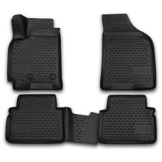 Element Коврики 3D в салон DAEWOO Gentra, 2013-> 4 шт. (полиуретан)