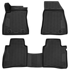 Element Коврики 3D в салон NISSAN Tiida, 03/2015->, хб., 4 шт. (полиуретан)