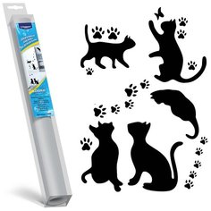 Комплект наклеек на холодильник Topperr Кошки