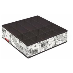 VAL EX-S15 Органайзер для белья универсальный без крышки, 15 секций, 32*32*12 см, EXPEDITION, шт Valiant