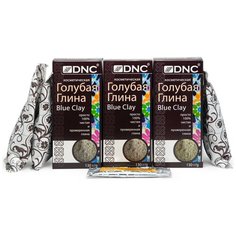 Набор: DNC Глина голубая 130 г * 3 шт + Подарок Маска для лица 15 мл