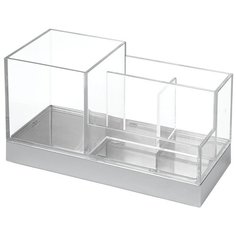 Органайзер Clarity Square для ванных принадлежностей Inter Design