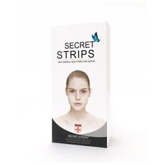 Патч-тейп SECRET STRIPS Микрокристаллический патч / тейп для носогубной складки.