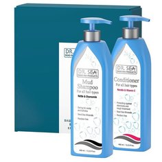 Dr. Sea / Подарочный набор "для укрепления И восстановления волос" шампунь, 400 мл и кондиционер, 400 мл