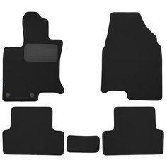 Klever Коврики в салон Klever Premium NISSAN Qashqai 2007-2014, кросс., 5 шт. (текстиль) Клевер