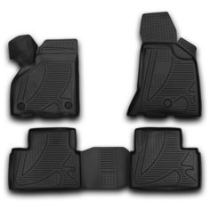 Element Коврики 3D в салон LADA Priora, 2010->, 4 шт. (полиуретан)