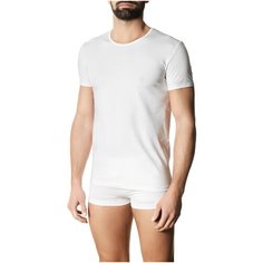 Футболка Pompea, T-SHIRT COTTON с круглым вырезом и коротким рукавом, из эластичного хлопка
