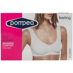 Бюстгальтер бесшовный Pompea, BRASSIERE COMFORT из мягкой микрофибры на широких бретельках
