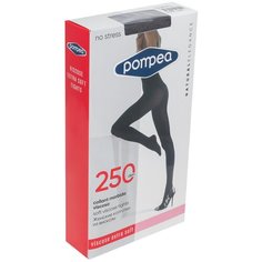 Женские колготки из вискозы 250 den Pompea, DCL VISCOSA, размер 4, серо-бежевый