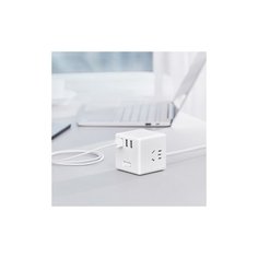 Сетевое зарядное устройство Xiaomi Mijia Cube Converter Wired Version (MJZHQ3-01QM)