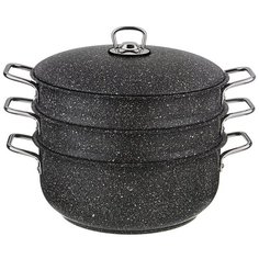 Кастрюля-мантоварка grace 28см Agness (936-135)