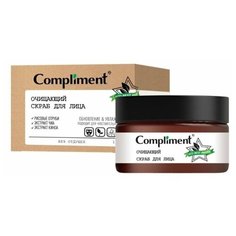 ECO BEST Очищающий скраб для лица, 100мл Compliment