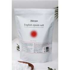 Marespa Английская соль для ванн с магнием EPSOM (Эпсом) с натуральными маслами розмарина и мяты, 4 кг