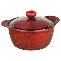 Кастрюля O.M.S. 2,3 л, 3120.01.11-18-R, красный