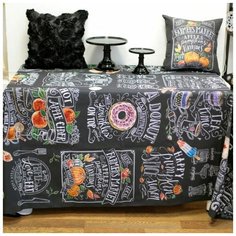 Дизайнерская скатерть "Праздничная" 150 х 180 см Myatashop
