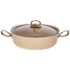 Сотейник премиум paradise 28x8 см, 4,9 л индукция Agness (936-235)