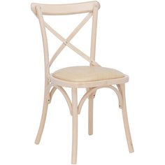 Стул Leset Грид мягкий, Белёный дуб, экокожа Ваниль