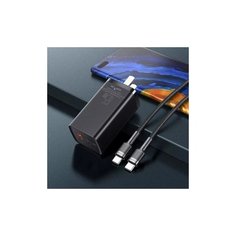 Сетевое зарядное устройство Xiaomi Baseus GaN Mini Quick Charger C+U 45W CH White