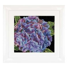 Набор для вышивания Гортензия, канва аида 18 ct 15 х 14 см THEA GOUVERNEUR 497A