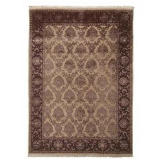 Ковер индийский Kover.ru KING OF AGRA RO131-CRE-BRN(COF- 2), Шерсть