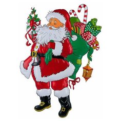 Н.г.панно дед мороз с подарками 71х58 Snowmen