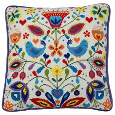 Набор для вышивания подушки Summer Melody (Летняя мелодия) Bothy Threads