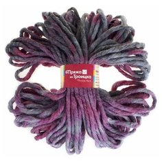 Пряжа для вязания ТРО Калифорния (50% мериносовая шерсть, 50% акрил) 5х150г/45м цв.4402 секционный Пряжа из Троицка ТРО.калиф.4402 Троицкая камвольная фабрика