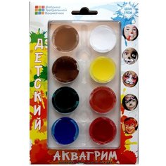 Палитра детского аквагрима (8537) Фабрика Театральной Косметики