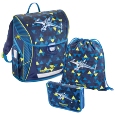 Step By Step Ранец BaggyMax Fabby Spaceship 3 предмета (430095), синий