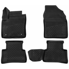 Коврики 3D в салон Element для TOYOTA C-HR, 2017-, 2WD, 4 шт., ELEMENT3D01701210k