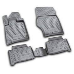 Коврики в салон Element AUDI Q7 2006-2015, 4 шт. (полиуретан, бежевые), NLC.04.16.211k