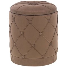 Пуф Leset Бона, велюр молочный шоколад