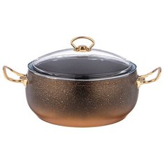 Кастрюля антипригарная Granite 4,4л Agness Mercury (953-004)