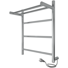 Полотенцесушитель электрический INDIGO Line с полкой 50/40 провод справа, с возможностью скрытого подключения