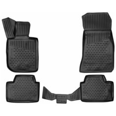 Коврики 3D в салон BMW 5 (F10), 2010-2013 4 шт. (полиуретан), ELEMENT3D02308210k