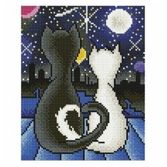 Алмазная мозаика на подрамнике 20х25 см Белоснежка 533-ST-S Вместе