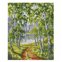 Алмазная мозаика на подрамнике 20х25 см Белоснежка 530-ST-S Из рощи