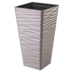 "Цветочный горшок квадрат ""Sahara Dunes Slim"" - 560 мм" Form Plastic