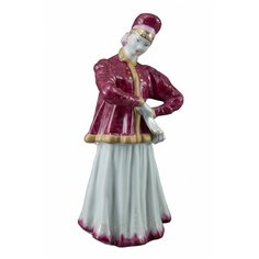 Скульптура. Дулевский фарфоровый завод. Лебедушка. 20,5 см.