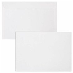 Конверты С4 (229х324 мм), отрывная лента, 100 г/м2, комплект 50 шт., BRAUBERG, 112184, С4НКс-50